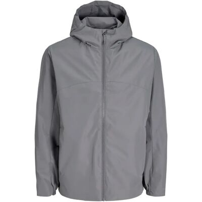 Regenjacke mit Kapuze Jack & Jones Soho Light Gris M Homme Regenjacke mit Kapuze Jack & Jones Soho Light Gris M Homme