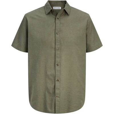 Hemd Jack & Jones Summer Linen Vert S Homme Hemd Jack & Jones Summer Linen Vert S Homme