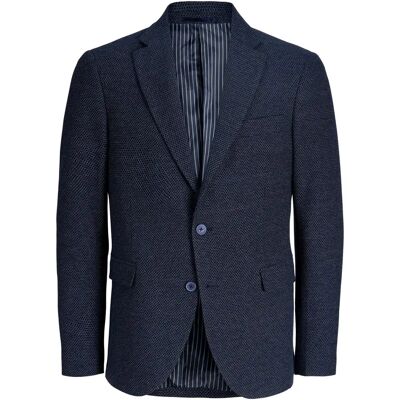 Blazer Jack & Jones Blaenzo Structure Bleu 48 Homme Blazer Jack & Jones Blaenzo Structure Bleu 48 Homme