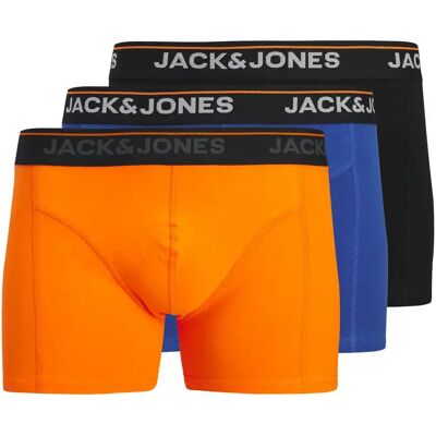 Boxer Jack & Jones Theodore Solid (x3) Multicolore XL Homme Boxer Jack & Jones Theodore Solid (x3) Multicolore XL Homme
