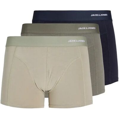 Boxer Jack & Jones Gabriel Bamboo (x3) Multicolore M Homme Boxer Jack & Jones Gabriel Bamboo (x3) Multicolore M Homme