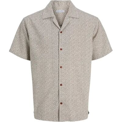 Hemd Jack & Jones Bluwinson Beige S Homme Hemd Jack & Jones Bluwinson Beige S Homme