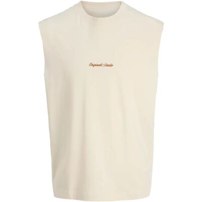 Débardeur Jack & Jones Jornorrebro Blanc 2XL Homme Débardeur Jack & Jones Jornorrebro Blanc 2XL Homme