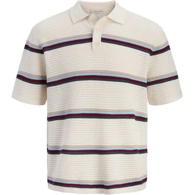 Polo Jack & Jones Jormaine Beige S Homme Polo Jack & Jones Jormaine Beige S Homme