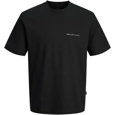 T-Shirt Jack & Jones Jprblaowen Noir 2XL Homme T-Shirt Jack & Jones Jprblaowen Noir 2XL Homme