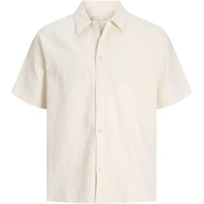 Hemd Jack & Jones Jormontauk Wavy Blanc L Homme Hemd Jack & Jones Jormontauk Wavy Blanc L Homme