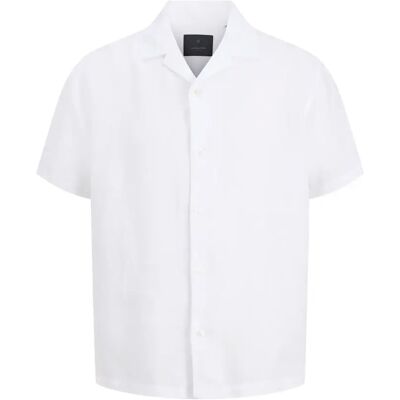 Hemd Jack & Jones Jprblalawrence Blanc S Homme Hemd Jack & Jones Jprblalawrence Blanc S Homme