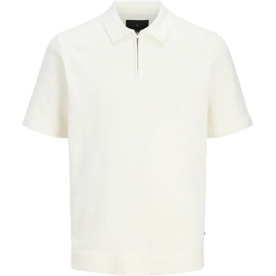 Polo aus Frühlingsstrick Jack & Jones Blamilano Blanc XL Homme Polo aus Frühlingsstrick Jack & Jones Blamilano Blanc XL Homme