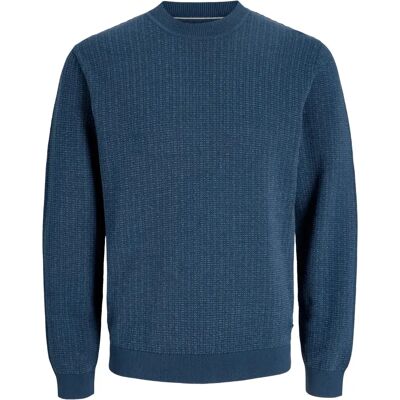 Pullover Jack & Jones Bluwill Bleu 2XL Homme Pullover Jack & Jones Bluwill Bleu 2XL Homme