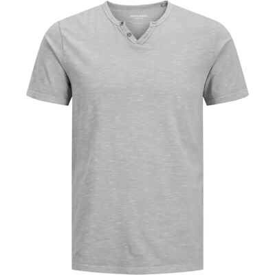T-Shirt mit Rundhalsausschnitt Jack & Jones Split Gris XS Homme T-Shirt mit Rundhalsausschnitt Jack & Jones Split Gris XS Homme