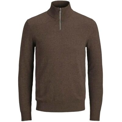 Pullover 1/2 Reißverschluss Jack & Jones Emil Gris XS Homme Pullover 1/2 Reißverschluss Jack & Jones Emil Gris XS Homme