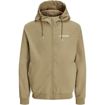Kapuzenjacke Jack & Jones Rush Beige L Homme Kapuzenjacke Jack & Jones Rush Beige L Homme