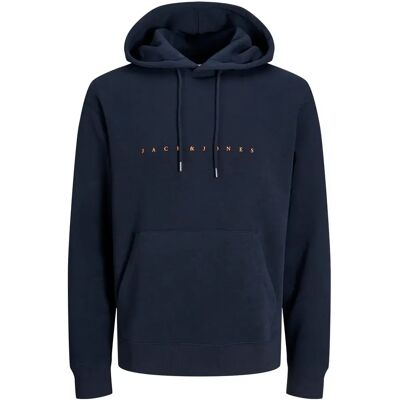 Hoodie Jack & Jones Star Bleu M Homme Hoodie Jack & Jones Star Bleu M Homme