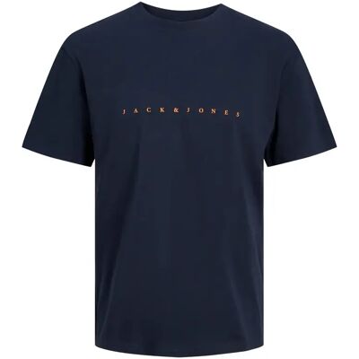 T-Shirt Jack & Jones Bleu L Homme T-Shirt Jack & Jones Bleu L Homme