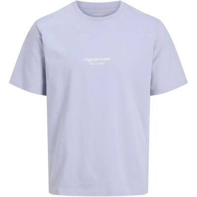 T-Shirt Jack & Jones Vesterbro Bleu XL Homme T-Shirt Jack & Jones Vesterbro Bleu XL Homme