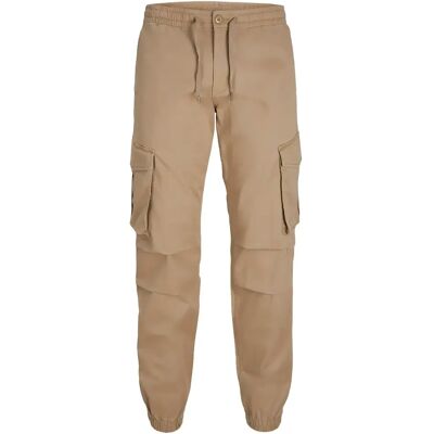 Cargo-Hose Jack & Jones Kane Noah Cuffed Marron L Homme Cargo-Hose Jack & Jones Kane Noah Cuffed Marron L Homme