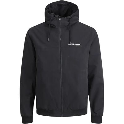 Sweatshirtjacke mit Kapuze in großen Größen Jack & Jones Rush Noir 3XL Homme Sweatshirtjacke mit Kapuze in großen Größen Jack & Jones Rush Noir 3XL Homme