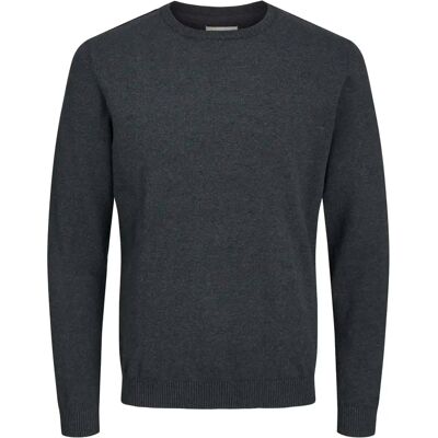 Pullover Jack & Jones Basic PLS Gris 4XL Homme Pullover Jack & Jones Basic PLS Gris 4XL Homme
