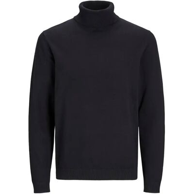 Pullover mit Rollkragen Jack & Jones Ebasic Noir S Homme Pullover mit Rollkragen Jack & Jones Ebasic Noir S Homme
