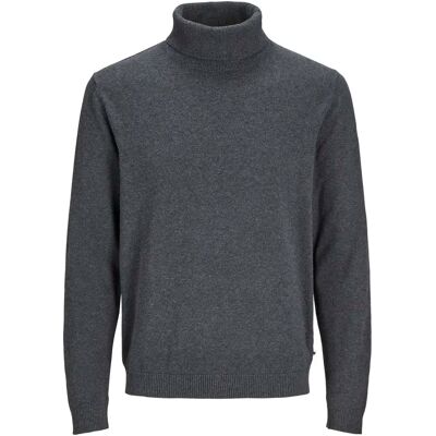 Pullover mit Rollkragen Jack & Jones Ebasic Gris XS Homme Pullover mit Rollkragen Jack & Jones Ebasic Gris XS Homme