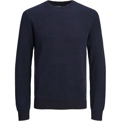 Strickpullover Jack & Jones Globe Bleu XL Homme Strickpullover Jack & Jones Globe Bleu XL Homme