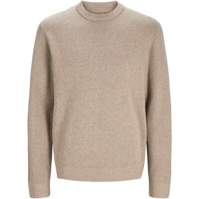 Pullover Jack & Jones Milano Stitch Beige L Homme Pullover Jack & Jones Milano Stitch Beige L Homme