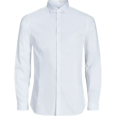 Langarmshirt Jack & Jones Premium Parma PLS Blanc 8XL Homme Langarmshirt Jack & Jones Premium Parma PLS Blanc 8XL Homme