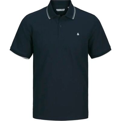 Polo-Shirt Jack & Jones Austin Bleu L Homme Polo-Shirt Jack & Jones Austin Bleu L Homme