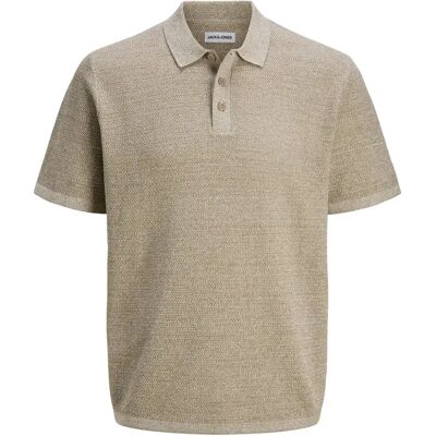 Polo-Shirt aus Mesh Jack & Jones George SN Beige XS Homme Polo-Shirt aus Mesh Jack & Jones George SN Beige XS Homme
