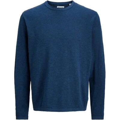 Pullover Jack & Jones Summer SN Bleu S Homme Pullover Jack & Jones Summer SN Bleu S Homme