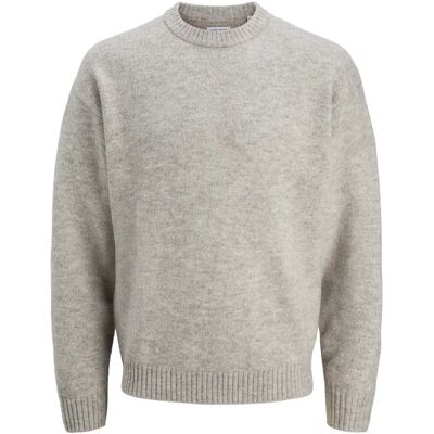 Pullover mit Rundhalsausschnitt Jack & Jones Soho SN Gris 3XL Homme Pullover mit Rundhalsausschnitt Jack & Jones Soho SN Gris 3XL Homme