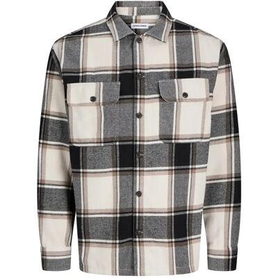 Überhemd Jack & Jones Charge Beige XS Homme Überhemd Jack & Jones Charge Beige XS Homme