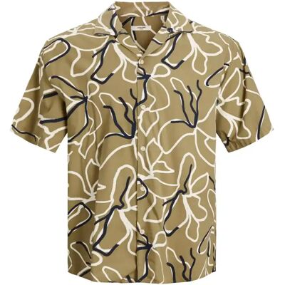 Hemd Jack & Jones Bladrew Print Resort Vert 2XL Homme Hemd Jack & Jones Bladrew Print Resort Vert 2XL Homme