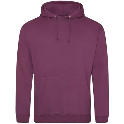 Hoodie Just Hoods College Violet M Mixte Hoodie Just Hoods College Violet M Mixte