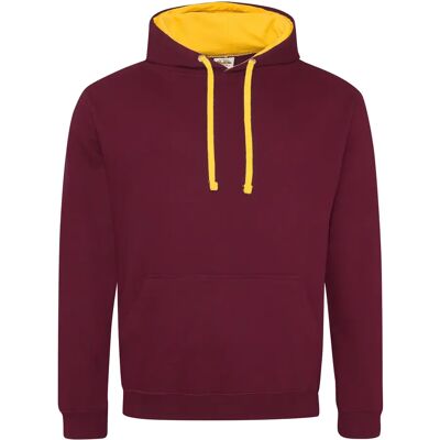 Hoodie Just Hoods Varsity Rouge XL Mixte Hoodie Just Hoods Varsity Rouge XL Mixte