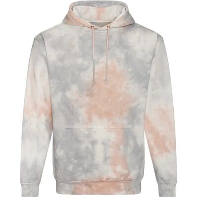AWDIS JH022 Grau Rosa Marmor Tie-Dye Kapuzenpullover - Hoodies AWDIS JH022 Grau Rosa Marmor Tie-Dye Kapuzenpullover - Hoodies