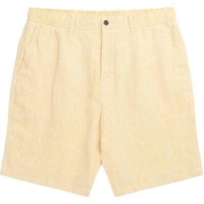 Short aus Karo-Leinen KnowledgeCotton Apparel Fig Jaune 2XL Homme Short aus Karo-Leinen KnowledgeCotton Apparel Fig Jaune 2XL Homme