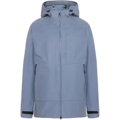Wasserdichte Jacke mit Kapuze und durchgehendem Reißverschluss KnowledgeCotton Apparel Vent canvas 270 shell Bleu L Homme Wasserdichte Jacke mit Kapuze und durchgehendem Reißverschluss KnowledgeCotton Apparel Vent canvas 270 shell Bleu L Homme