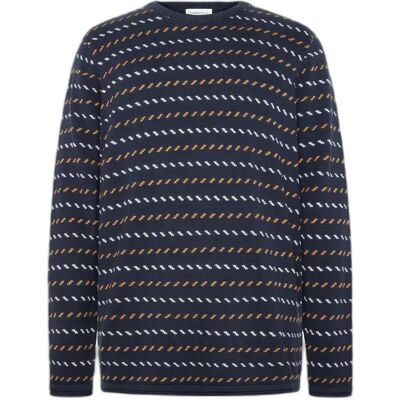 Pullover KnowledgeCotton Apparel - GOTS/Vegan Bleu M Homme Pullover KnowledgeCotton Apparel - GOTS/Vegan Bleu M Homme
