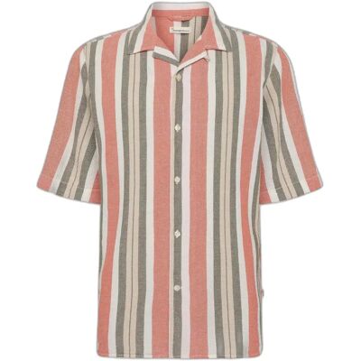 Gestreiftes Hemd KnowledgeCotton Apparel - GOTS/Vegan Vert L Homme Gestreiftes Hemd KnowledgeCotton Apparel - GOTS/Vegan Vert L Homme