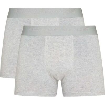 Boxer KnowledgeCotton Apparel - GOTS/Vegan (x2) Gris 2XL Homme Boxer KnowledgeCotton Apparel - GOTS/Vegan (x2) Gris 2XL Homme