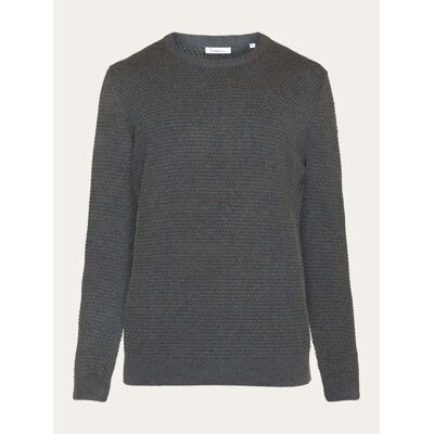 Pullover KnowledgeCotton Apparel Vagn Gris M Homme Pullover KnowledgeCotton Apparel Vagn Gris M Homme
