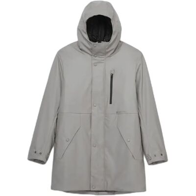 Regenjacke mit Kapuze und verschweißten Nähten Krakatau Mentat Beige 2XL Homme Regenjacke mit Kapuze und verschweißten Nähten Krakatau Mentat Beige 2XL Homme