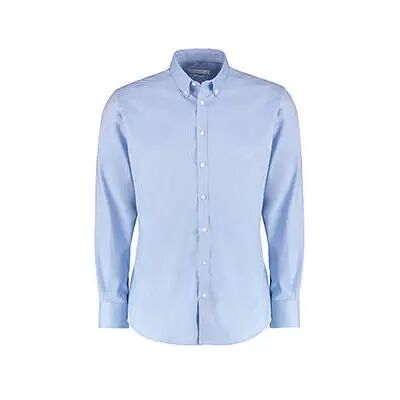 Hemd mit langen Ärmeln Kustom Kit Oxford Bleu 2XL Mixte Hemd mit langen Ärmeln Kustom Kit Oxford Bleu 2XL Mixte