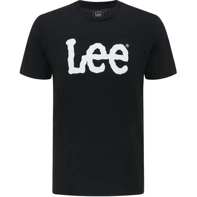T-shirt Lee Wobbly Logo Noir M Homme T-shirt Lee Wobbly Logo Noir M Homme
