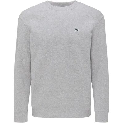 Sweatshirt Lee Plain Rundhalsausschnitt Gris S Homme Sweatshirt Lee Plain Rundhalsausschnitt Gris S Homme