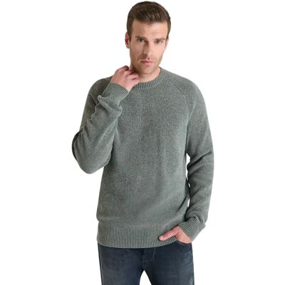 Pullover Le Temps des cerises Balar Vert M Homme Pullover Le Temps des cerises Balar Vert M Homme
