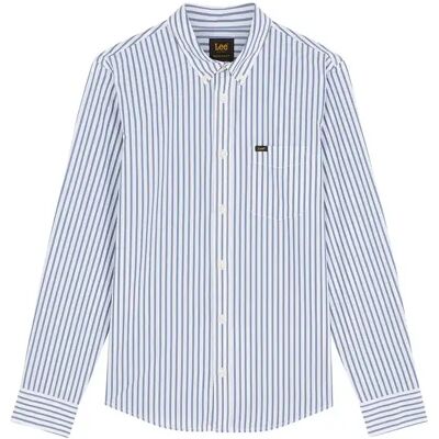 Langarmhemd mit Knöpfen Lee Bleu XL Homme Langarmhemd mit Knöpfen Lee Bleu XL Homme