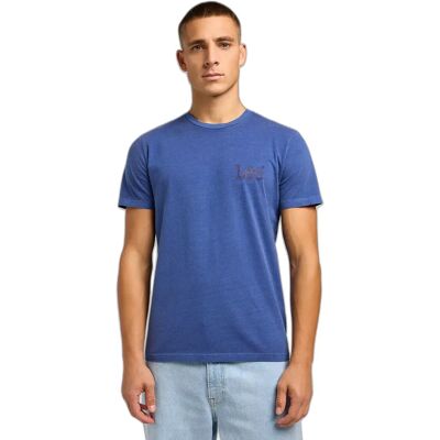 T-Shirt Lee Medium Wobbly Bleu S Homme T-Shirt Lee Medium Wobbly Bleu S Homme