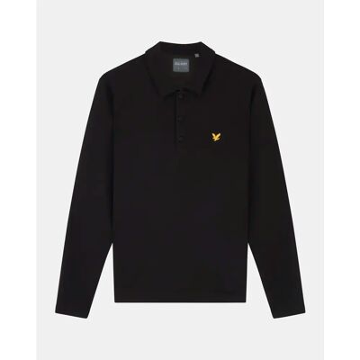 Langärmeliges Polo-Shirt Lyle & Scott Tech Noir S Homme Langärmeliges Polo-Shirt Lyle & Scott Tech Noir S Homme